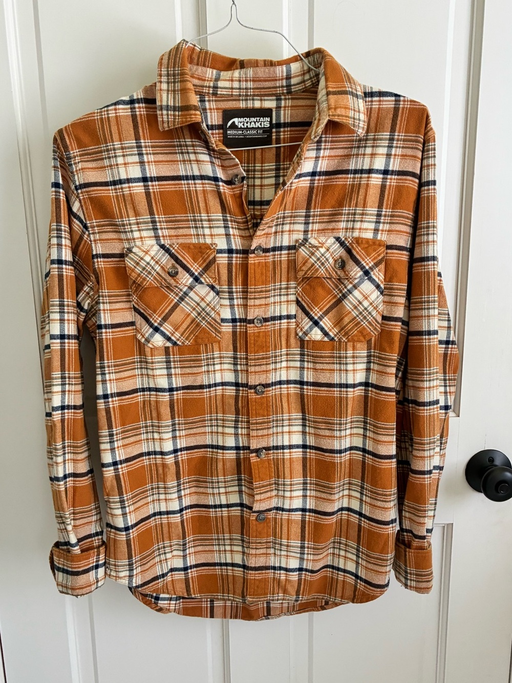 Organic Cotton Mountain Khakis Button Up